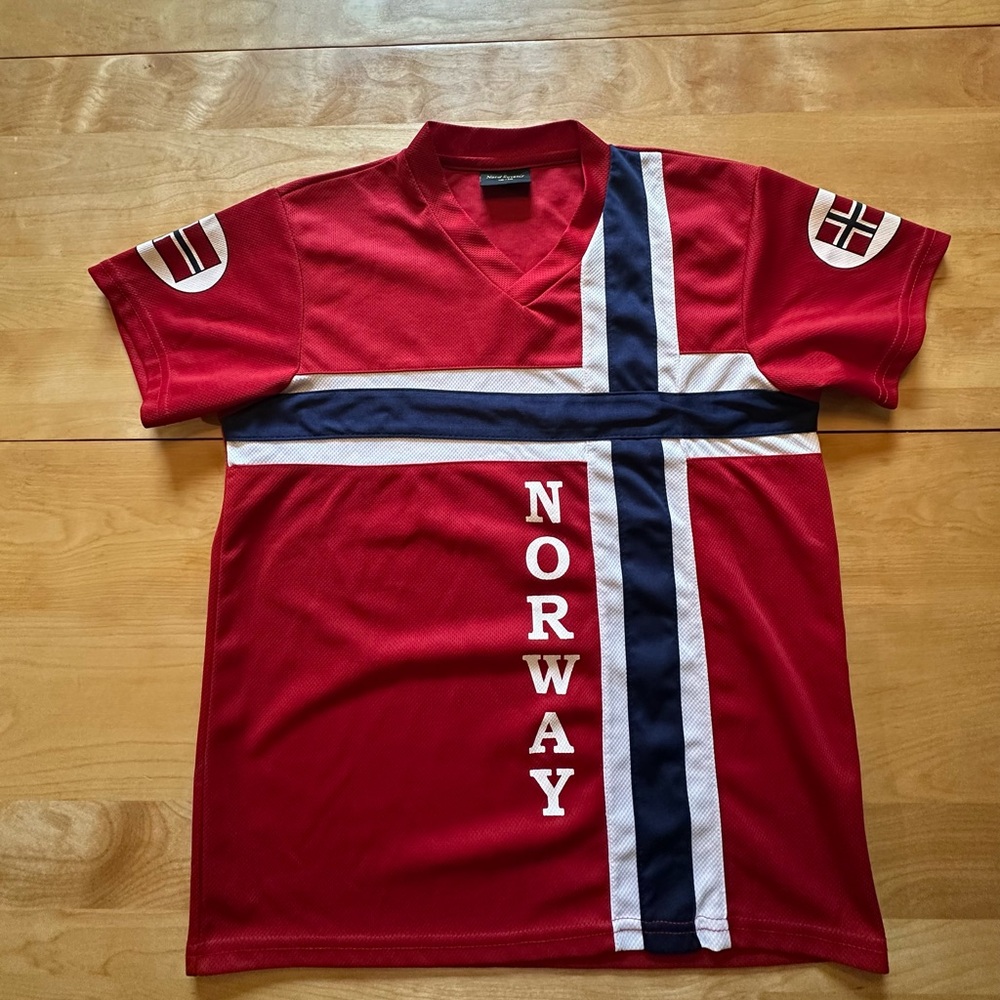 Red Norway Flag T-Shirt